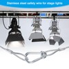 PATIKIL Stainless Steel Safety Cable 23.6"/60cm, 2Pack 2.5mm Flexible Security