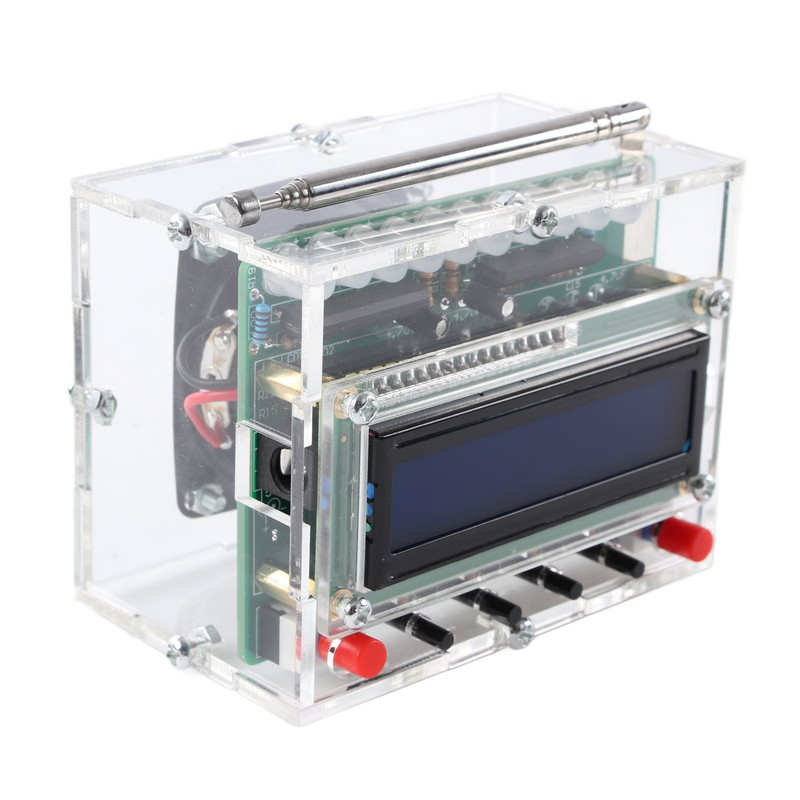 DIY FM Radio 87 To 108MHz LCD Display Digital Radio