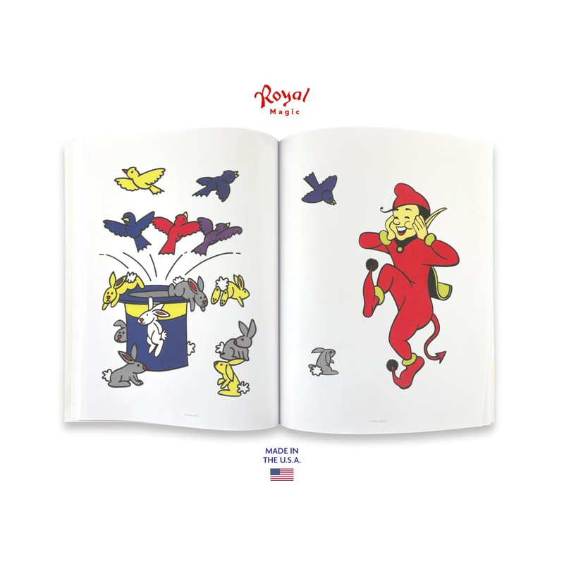 Royal Magic Coloring Book – Classic Magic Trick for Kids