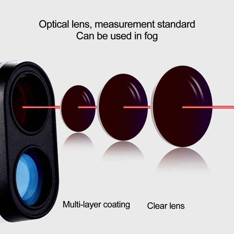 DC‑600 Handheld Infrared Laser Golf Rangefinder Outdoor 6X Range Finder