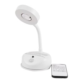 Namvo Wiederaufladbare kabellose Innenwandlampe mit Fernbedienung, intelligenter Strahler mit Sensor für menschlichen Körper, 2000-mAh-Akku, ideal für Wand-/Umgebungs-/Tischbeleuchtung, weiß