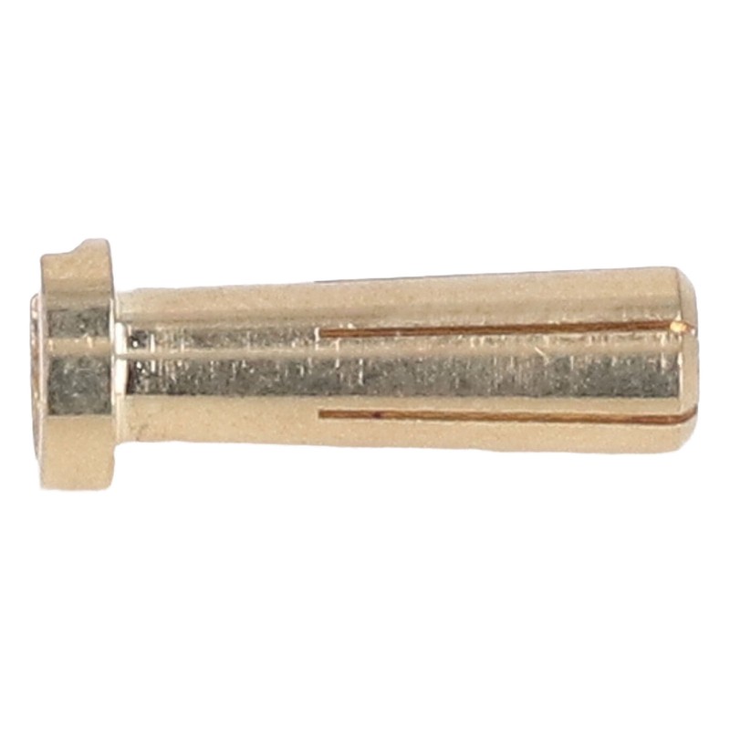 50 Pcs 5mm Battery Connector Plug 5mm Brass High Hardness