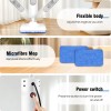 DAYPLUS 1500W Hot Steam Mop Cleaner Floor Carpet Window Washer