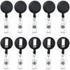 YoXinKau 2pcs/5pcs/10pcs/20pcs Hanging Name Badge Reel Clip for Name Plate