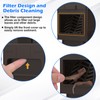 WADEO Rainwater Collection System, Downspout Diverter Fits for 2"x 3"