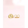 Limerencia Pure Titanium Earring Backs Replacements, Hypoallergenic for Sensitive Ears,