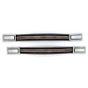 LatchWell NEW Black & Wood Interior Door Pull Straps /