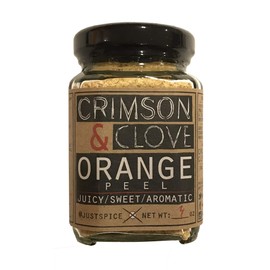 Finely Granulated Orange Peel By Crimson and Clove (3.0 Oz.)
