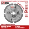 Saxton PCD Circular Saw Blade, 160mm x 4 Teeth x