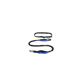 Hands Free Quality Dog Running Leash (Blue) Designed for Running, Walking, Riding and Climbing