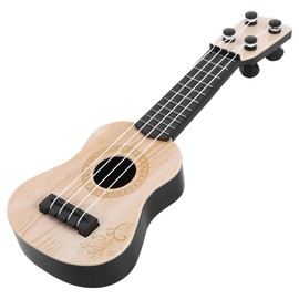 Toddmomy Kids Ukulele Guitar - 4 Strings Musical Instrument Toy for Boys and Girls Beginners (Beige)