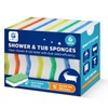 GLIMGLINT Magic Sponges Eraser for Bathroom, 6 Pack Dual-Sided Cleaning