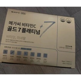 Vitamin Village 6-month supply of Vitamin Village MegaC Vitamin C Gold 7 Platinum 180 tablets, 1 unit / 6개월분 비타민마을 메가씨 비타민C 골드 7 플래티넘 180정, 1개