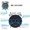 NEXTIME Golden Hour Desk Clock Alarm Clock Stylish Silent Bell
