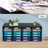 MhdunueSK Mailbox for Classroom 24 Slots, Mail Sorter, Paper Organizer