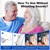K&FCOPTEE Invisible Digital 1PCS Hearing Aids BTE Senior Noise Cancelling