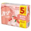 Zest Jabón de Tocador, Toronja/Albahaca, 90 gr, Paquete de 5