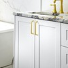 ASKANO 10 Pack 6-1/4 Inch Hole Centers, Brushed Gold Cabinet