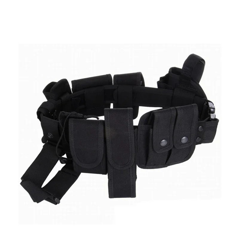 Tactical Duty Belt Set for Gear Organization – Adjustable Nylon