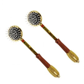 Massage Rod Gold Two Handle Acupressure Rod Massager Back massage