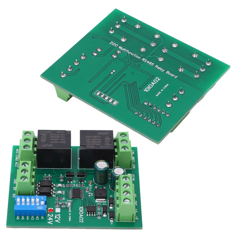 Relay Module 2 Channel RS485 Control Board Switch Controller DC