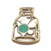 Zelda Navi Fairy Jar Pin (Green)