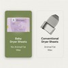 Grab Green Baby Laundry Dryer Sheets, 160 Sheets, Dreamy Rosewood