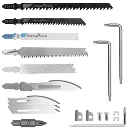 BIBURY Multitool Pliers Spare Parts Kit, Replaceable Wire Cutter, Screwdriver & Window Breaker And Interchangeable Saws Blade and Scalpel Blades Suitable With BIBURY Multitool Pliers