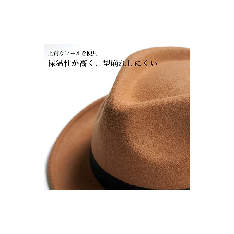 Nakota Ruben Pocketed Felt Hat, Foldable Hat, Medium Folding Hat,