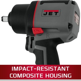 Jet 1/2-Inch Composite Impact Wrench, 800 ft-lbs, 7300 RPM (Model JAT-126)