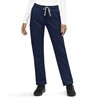 WonderWink WonderWORK Women’s Convertible Slim Leg Pant — Navy, Small