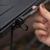 Magnetic Hanging Rod with Hooks Multifunctional Metal Side Suspension Bar