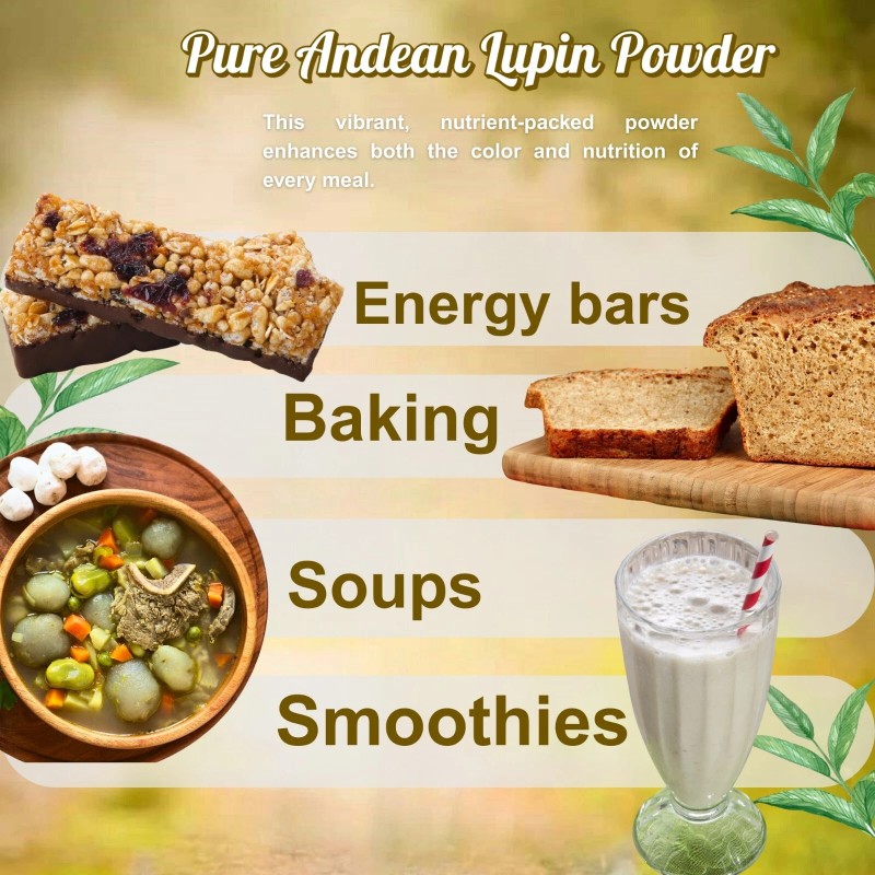 Hanan Tarwi Chocho 100% Natural Andean Lupin Powder for High-Quality