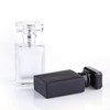 2 Pack - 30ML Flint Glass Refillable Perfume Bottle, Square
