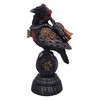 Nemesis Now Steampunk Rivet Raven Figurine, 24 cm, Bronze