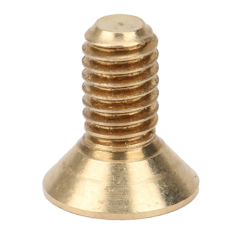 50Pcs Flat Hex Socket Screw Copper Countersunk Head Fastener Hardware