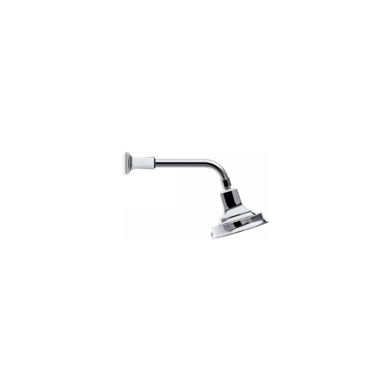 KOHLER 16245-AF Margaux 2.5 GPM Multifunction Wall-Mount Showerhead, Vibrant French