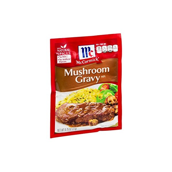 Mccormick Mushroom Gravy Mix .75 Oz (Pack of 6)