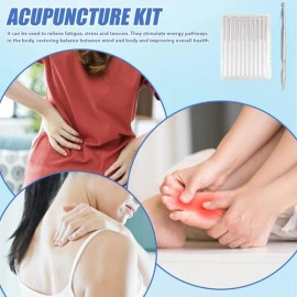 Agujas Acupuntura Con Tubo Guia Individual Zhongyan 100 Pzs