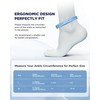 Ankle Ice Pack Wrap with Dual-Freezestorm Cooling Gel for Sprained,