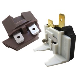 4387913 Refrigerator Freezer Overload Relay Kit 4387913 7020935 1/4 hp 4 pronged 4.7 ohms Upgraded for Whirlpool Frigidaire GE KitchenAid LG Magic Chef