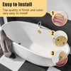 Overflow Plate RP31556CZ and Screws Replacement for Delta Faucet