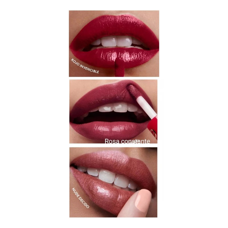 Ésika Labial Ésika Dúo Tattoo Colorfix color fucsia sweet satinado