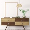 Garneck 2pcs Retro Drawer Pull Handles Cabinet Cupboard Drawer Pull