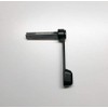 Sliding Patio Door Latch Lever for Milgard, (Black Extended 50mm)