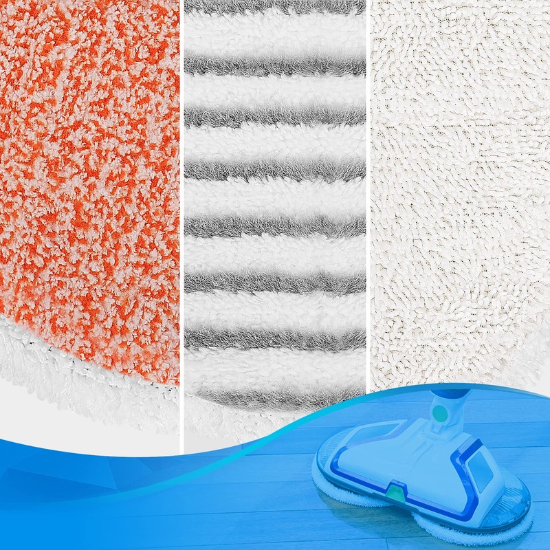 keepow 6 Pack mopa Repuestos para Bissell spinwave 2039 A 2124 (incluidos 2 almohadillas