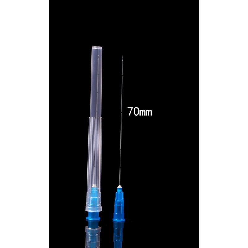 50packs/box Micro Blunt Ultra-fine Stainless Steel Dispensing Accessories Industrial Pipes