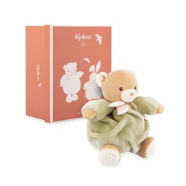 Kaloo - Comforter Green Bear 17 cm - Ultra Soft and Fluffy Plush Toy for Babies - Tender Companion from Birth - Ideal Size for Small Hands - Gift for Birth - K214007