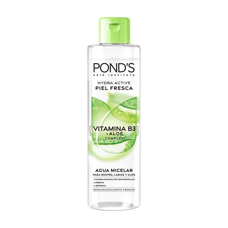 Agua Micelar Ponds Fruity Hydrafresh Aloe 300 ml