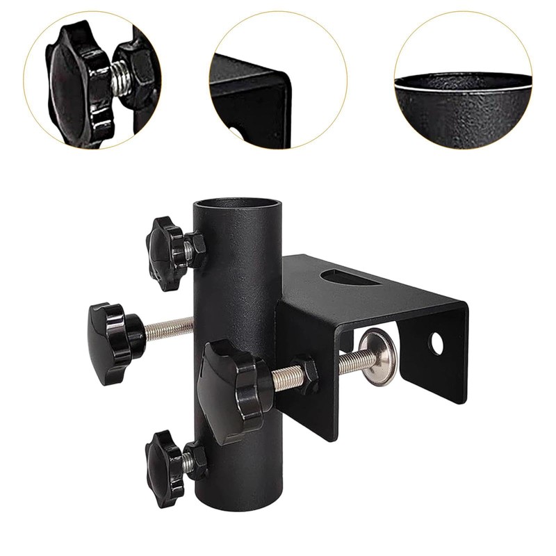 Deck Mount Umbrella Holder Easy to Install Fixing Bracket Fixture